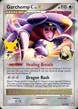 Garchomp C LV.X Classic Collection (145) Celebrations: Classic Collection — Inglés