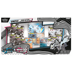 Unova Heavy Hitters Premium Collection Fulgor Negro y Llama Blanca | Black Bolt and White Flare — Inglés