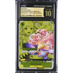 Shirahoshi (OP03-116) (V.2) Unnumbered Promo — CGC 10 Pristine