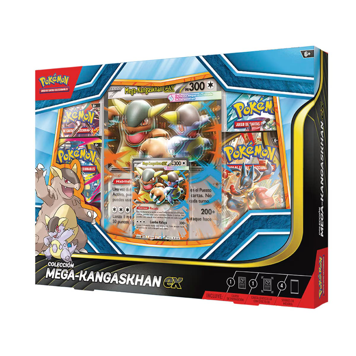 Caja de cartas Mega Kanghasakhan EX Pokémon Bandai