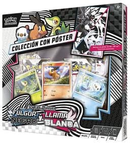 POKEMON TCG: FULGOR NEGRO/FULGOR BLANCA - COLLECIÓN CON PÓSTER - ESCARLATA Y PURPURA - INGLÉS