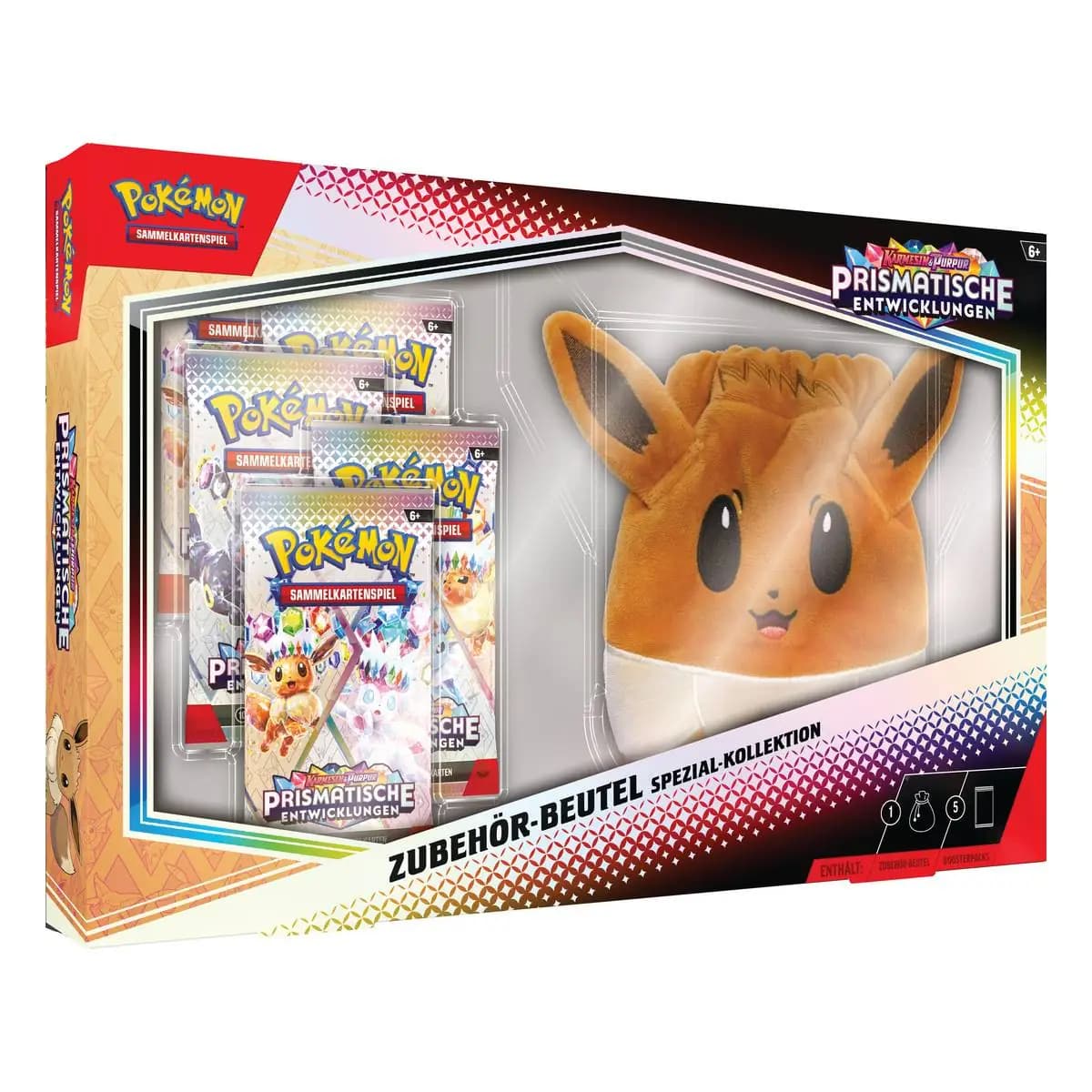 Pokémon Prismatische Entwicklungen Spezial Kollektion Zubehör Beutel DE