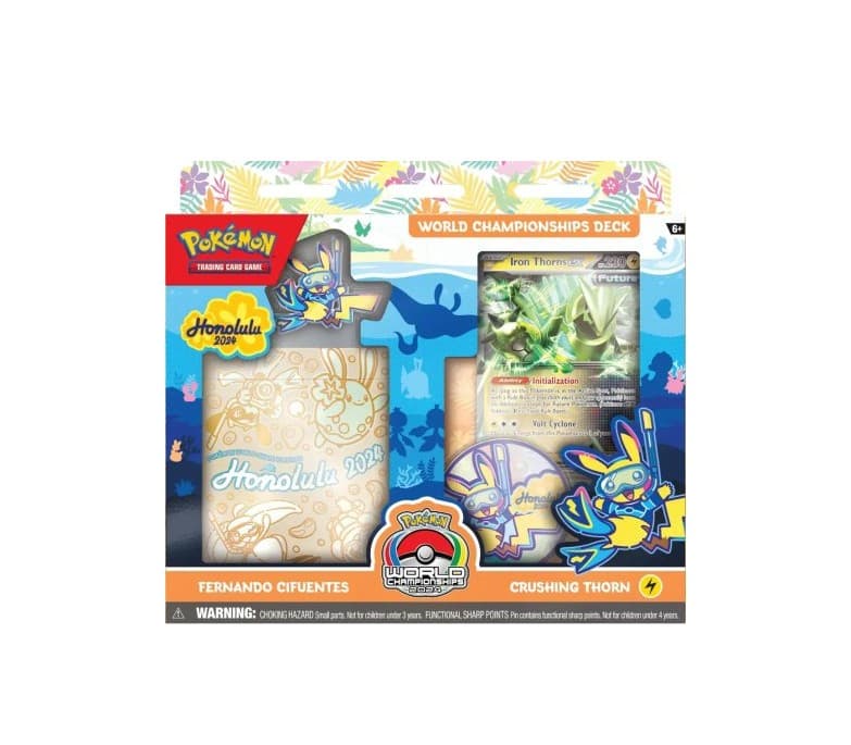 Pokemon World Championship Deck 2024 - Crushing Thorn — Inglés