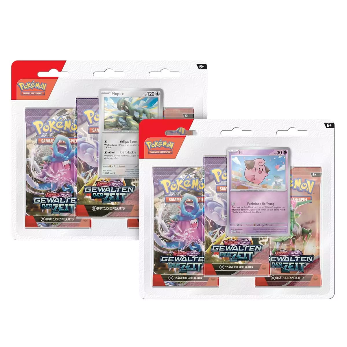 Pokémon Gewalten der Zeit 3er-Blister DE