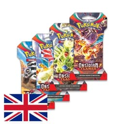Sobre Emblistado Pokémon Obsidian Flames y Llamas Obsidianas — Art Set inglés (4 artes diferentes)