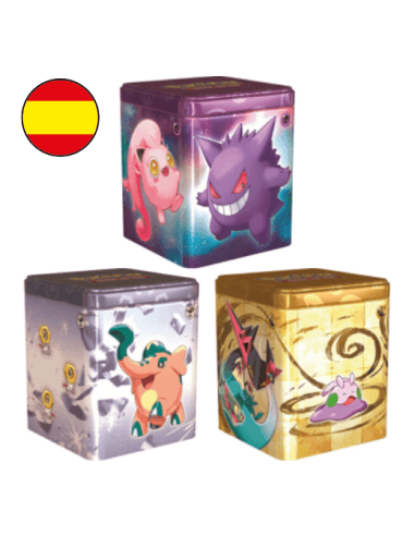 POKEMON TCG - LATA STACKING TIN 2024 - ES (MODELOS SURTIDOS)