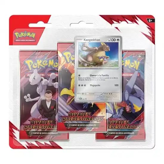 Booster 3 Pack Blister Destined Rivals Kangskhan Pokémon TCG - KuriGames TCG
