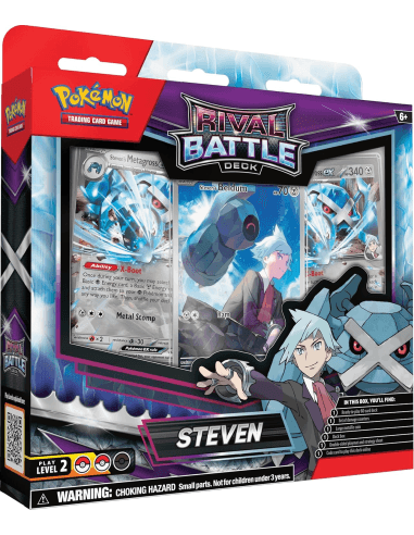 POKEMON TCG - MAY BATTLE DECKS - STEVEN