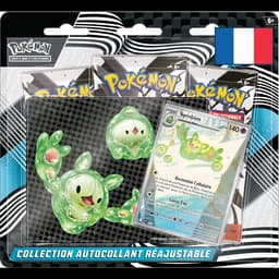 Pokémon JCC – Collection Autocollant Réajustable : Flamme Blanche ou Foudre Noire FR 🚩 1 PAR PERSONNE/ADRESSE  🚩 — Foudre Noire