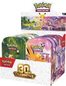 Pokemon 30th Celebration - Mini Tin — Uten plast — Inglés