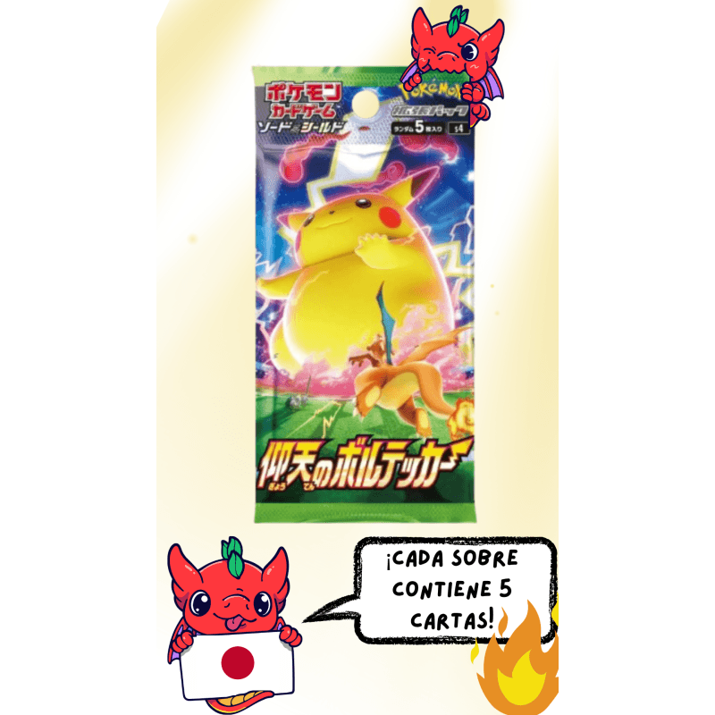 Sobre Pokemon TCG Astonishing Volt Tackle S4 Japonés