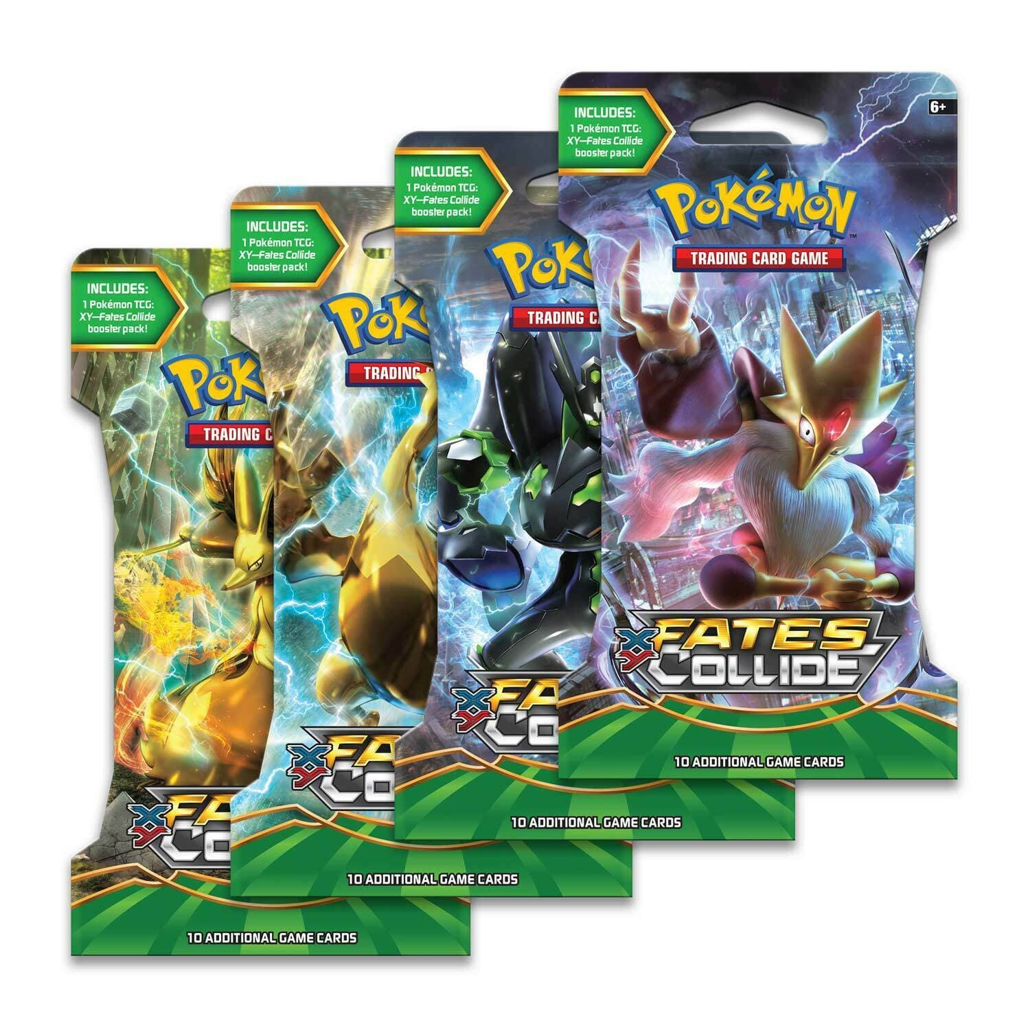 Pokémon XY Fates Collide - Sleeved Booster Pack — Inglés