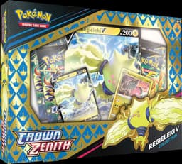 Pokemon TCG Crown Zenith (CRZ) Regieleki V Box — Inglés