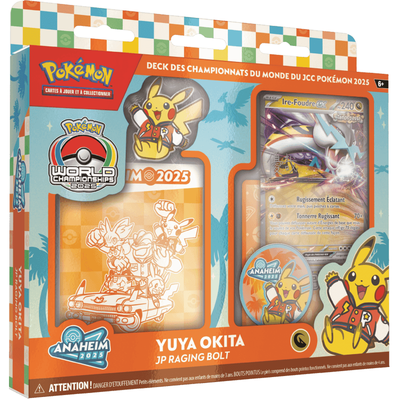 Pokémon - Deck - Championnat du Monde Anaheim 2025 - JP Raging Bolt - Français