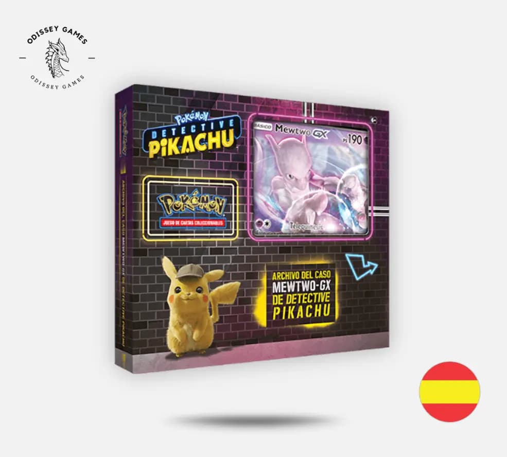 Caja de Colección Detective Pikachu Archivo del caso Mewtwo — Español