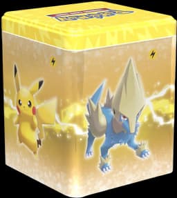 Pokemon TCG Stacking Tin — Yellow — Inglés