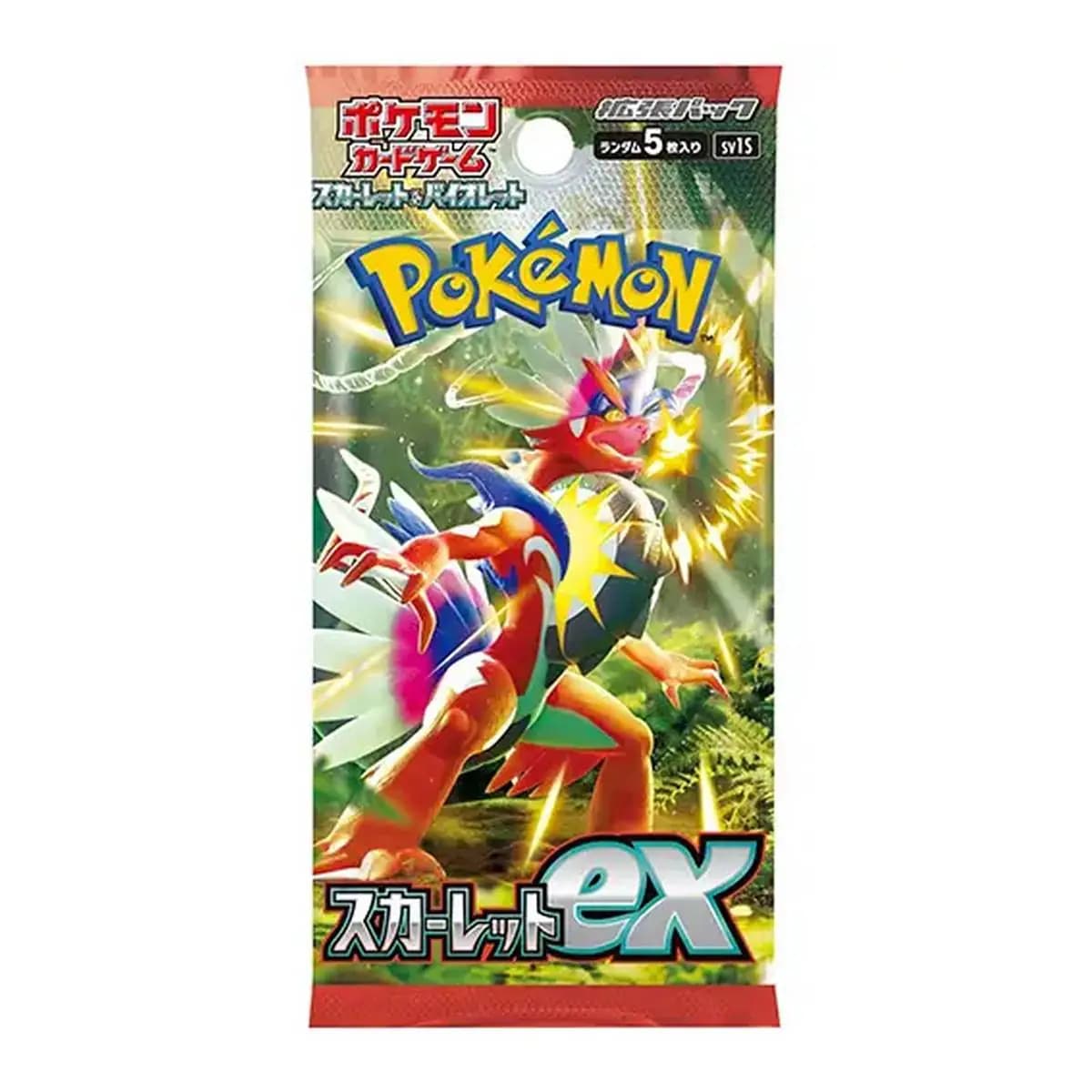Pokémon Scarlet Booster Pack Japanisch