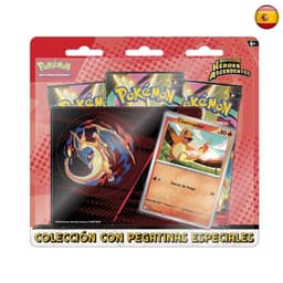 Pokémon TCG - Héroes Ascendentes colección con pegatinas (Español) — Charmander