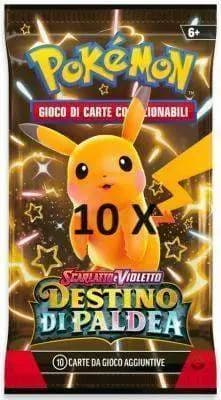 Destino di Paldea ITA Set di 10 Bustine Singole