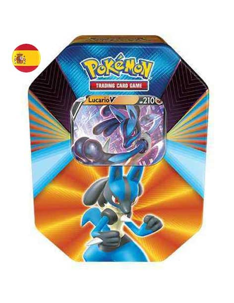 LUCARIO V LATA - POKEMON JCC