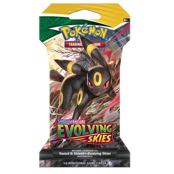 Pokemon SS7 Evolving Skies - Sleeved Booster Pack — Inglés
