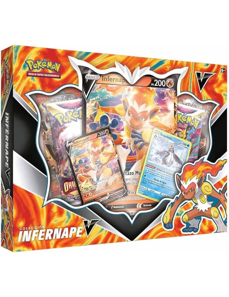 Pokémon JCC Espada y Escudo 11 Origen Perdido: Colección Infernape V (Castellano) | Dungeon Marvels