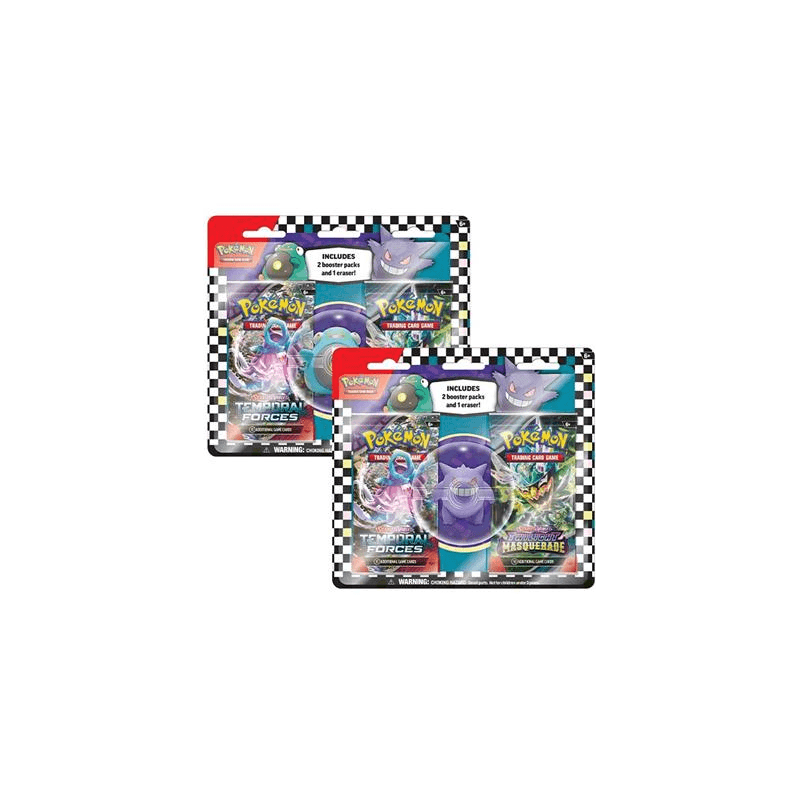 Pokemon Back to School Eraser Blister Assortment Gengar | Juegos de Cartas | Gameria