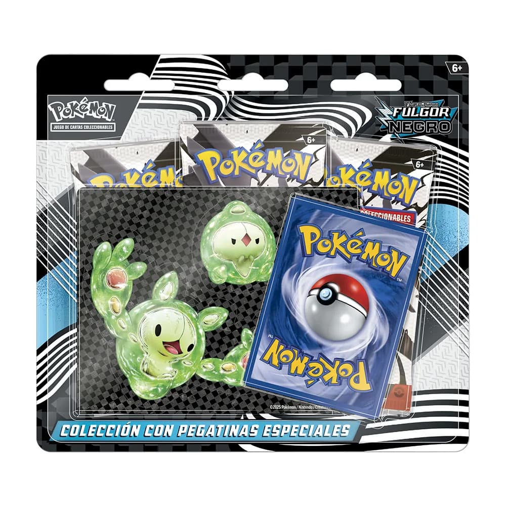 Fulgor Negro Sticker Collection — Español