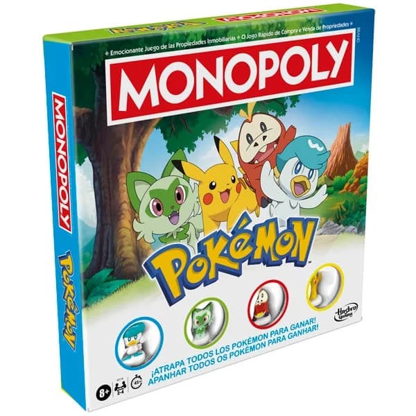 Juego mesa Monopoly Pokemon español