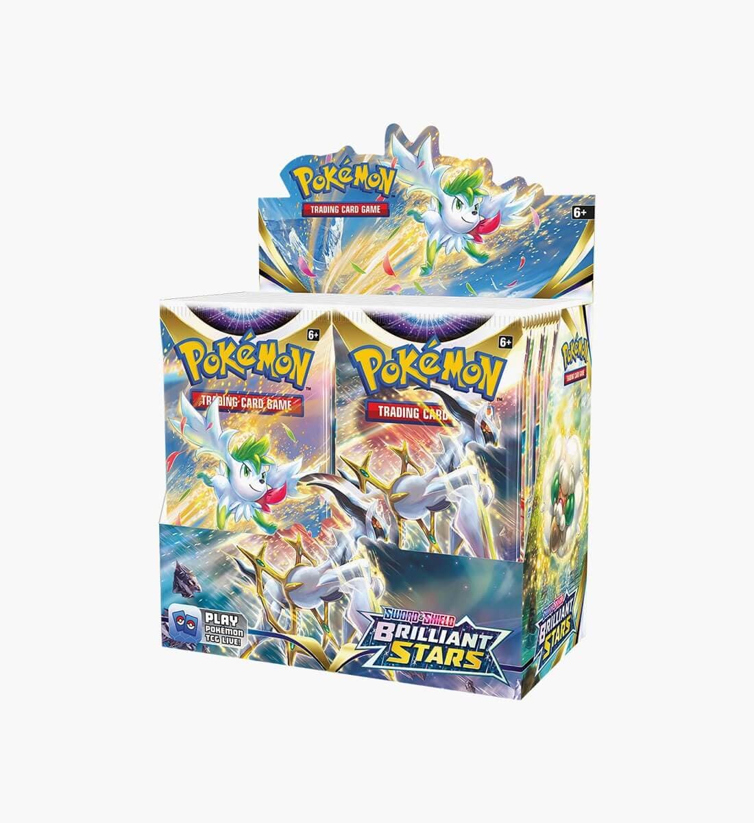 Pokemon Brilliant Stars Booster Box - 6 Box Case — Inglés