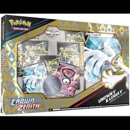 Caja Crown Zenith Unown V & Lugia V — Inglés