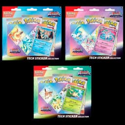 POKEMON:  Tech Sticker Collection sv 8.5 Evoluciones Prismáticas Español — Pack Completo