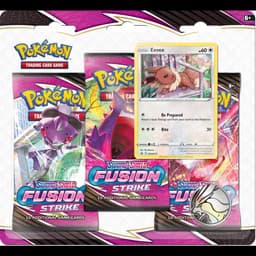 Pokemon 3 Pack Blister SWSH08 Sword and Shield Fusion Strike : Eevee