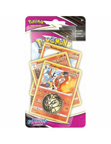 POKEMON FUSION STRIKE PREMIUM CHECKLANE CINDERACE