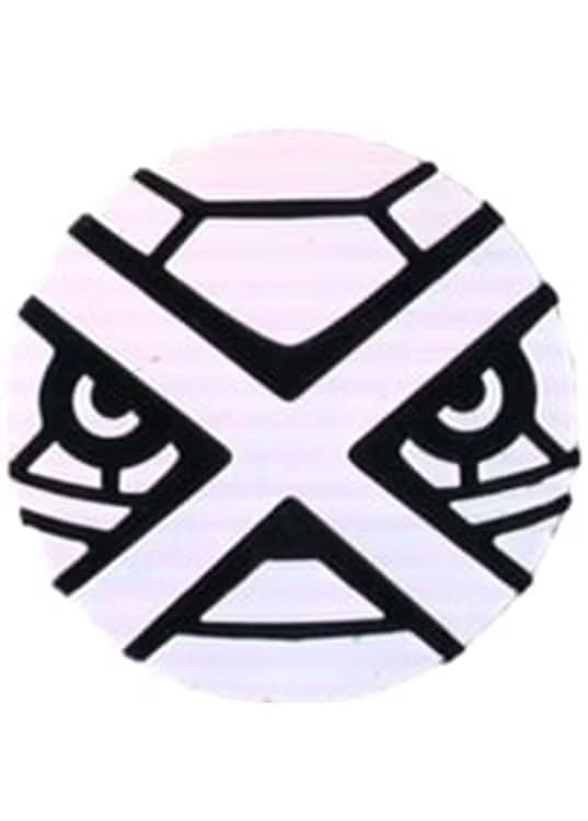Metagross Pokemon mønt (Sølv - Rainbow Holo) - Almindelig