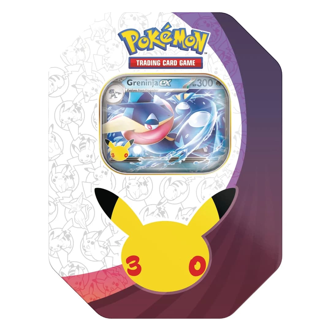 Pokémon 30th Celebration Tin Box Night EN