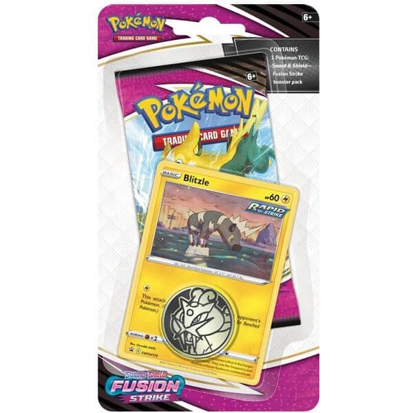 Pokemon Fusion Strike Checklane Blister - Blitzle — Inglés