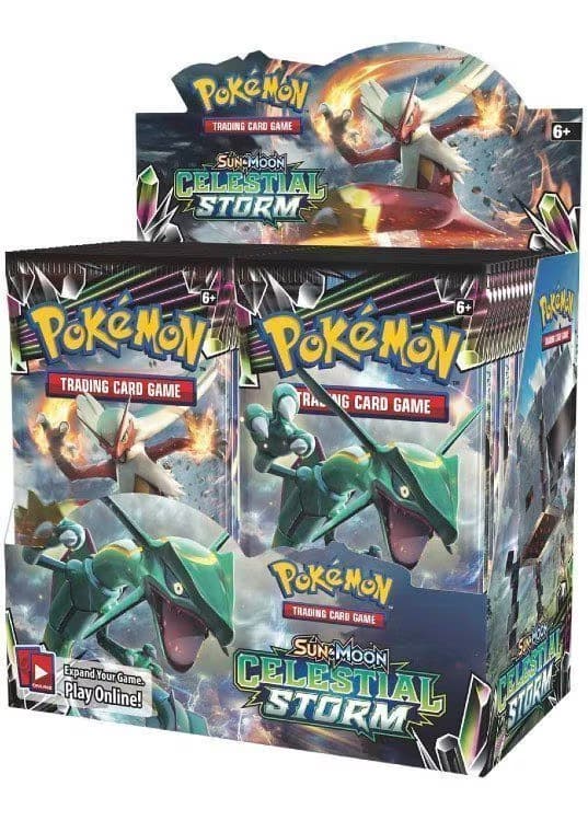 Booster Box (36 stk.) - S&M Celestial Storm — Inglés