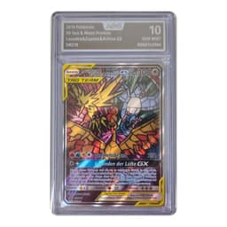 Pokémon - Lavados & Zapdos & Arktos GX Promo SM210 (Sun & Moon Promos) – AOG 10 Gem Mint