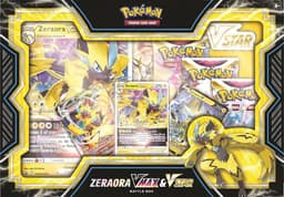 Pokémon | Caja de Batalla Zeraora/Deoxys VMAX y VSTAR — Zeraora