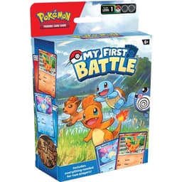 Baraja Pokémon Mi Primera Batalla — Charmander contra Squirtle — Inglés