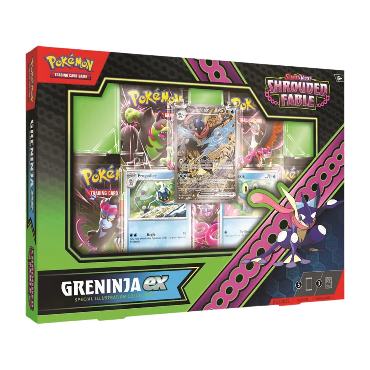 Fábula Sombría Special Ilustration EX Collection — Greninja / Inglés