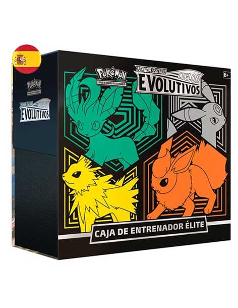 CIELOS EVOLUTIVOS - CAJA DE ENTRENADOR ÉLITE - POKEMON ESPADA Y ESCUDO 7