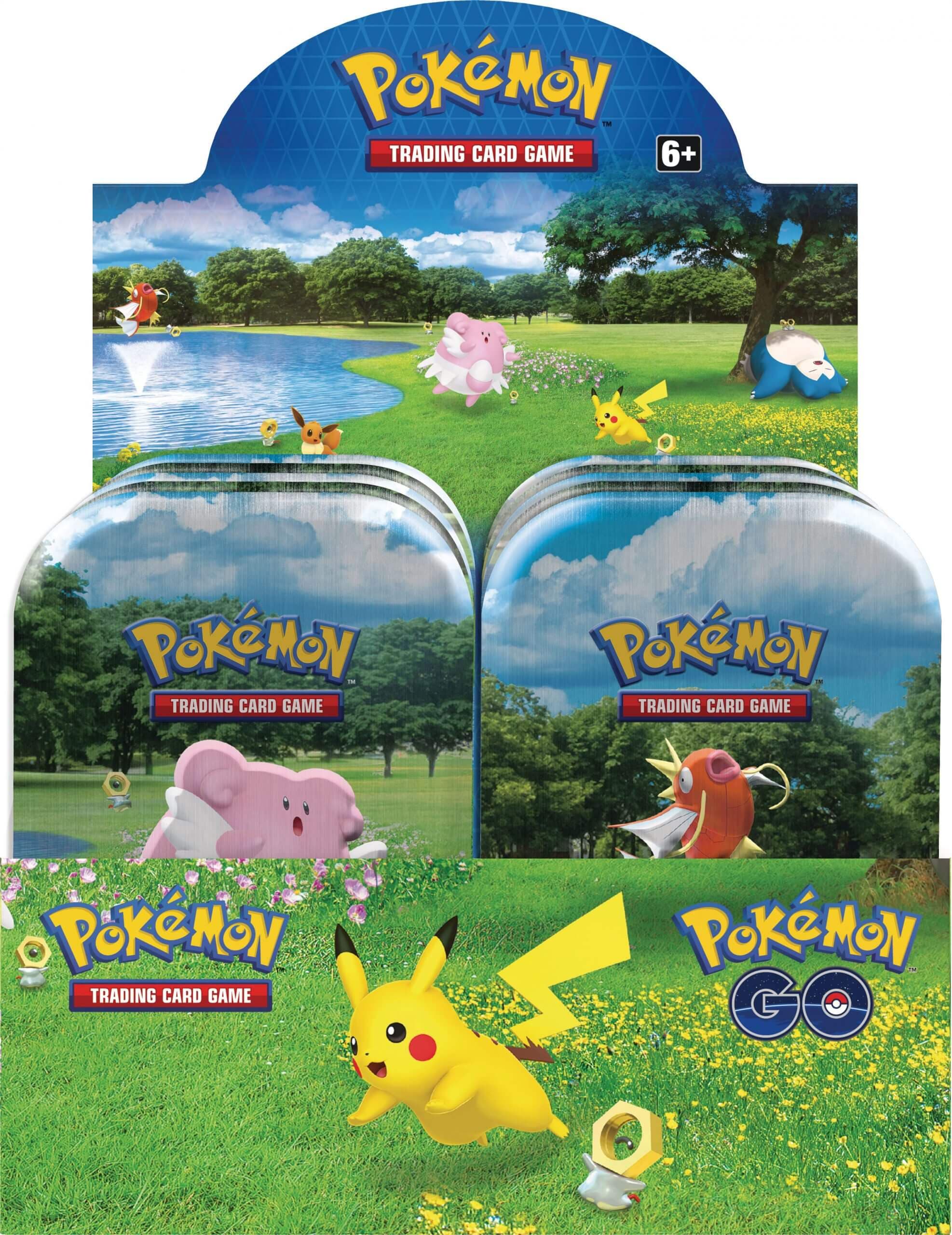 Pokemon GO Mini Tin Set (5pc) — Inglés