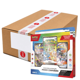 First partner Series 3 Illustration Collection | POKÉMON | Español (Primer Compañero) — Case Sellado (x6 First Partner 3)