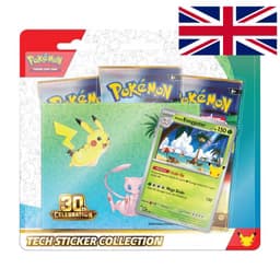 Colección con Pegatinas Celebración 30° Aniversario — Inglés / Exeggutor de Alola
