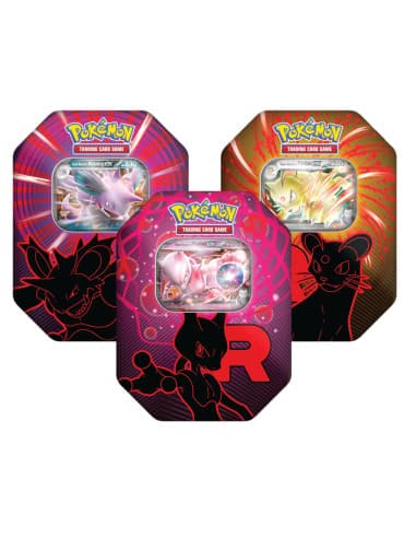 Lata Team Rocket Escarlata y Purpura Rivales Predestinados | Destined Rivals Pokemon TCG