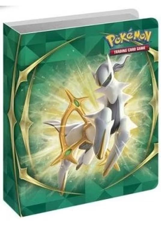Mini mappe med pokemonmotiv (1 kort pr. side)(Arceus)