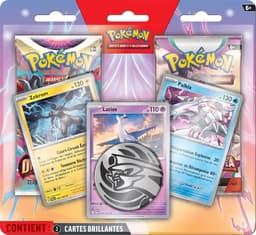 Pokémon - Pack de 2 Boosters Octobre 2024 : Latios, Zekrom et Palkia — Francés