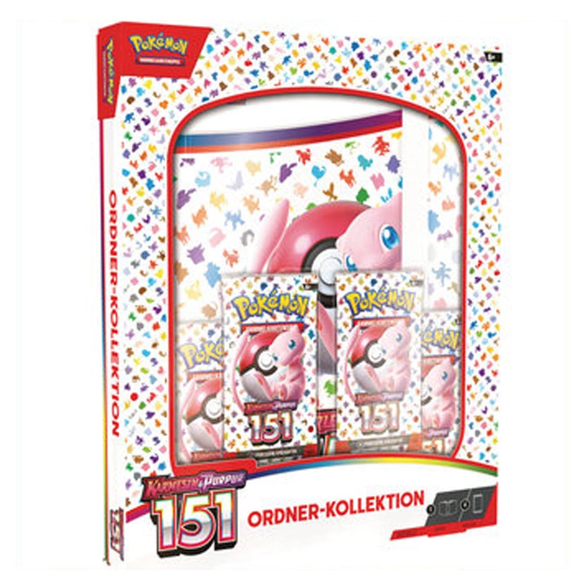 Pokémon 151 Ordner Kollektion DE